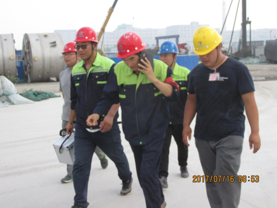中京建設(shè)集團(tuán)三友項目部應(yīng)急預(yù)案演練